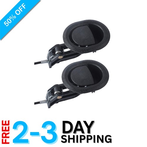Black Adjustable Recliner Cable & Oval Handle Replacement - Fits Most Brands