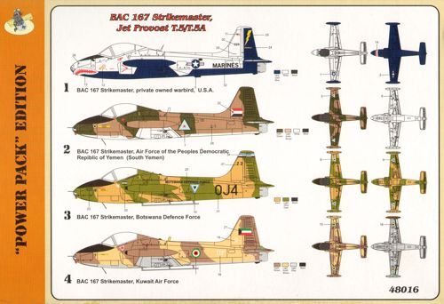 FLY 48016 1:48 BAC 167 Strikemaster / Jet Provost T.5/T.5A - Picture 2 of 3