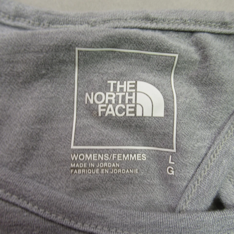 Camisa North Face Mujer Grande Sin Mangas Ligera Informal Entrenamiento Gris Foto 4 de 4