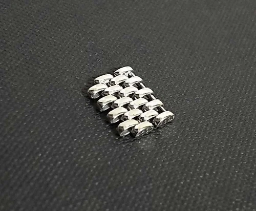 Tabbah BERET 18KWG Watch Band Bracelet 2 Links 14mm # 979