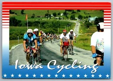 Postcard  Cycling Across Iowa near Boise   K-2