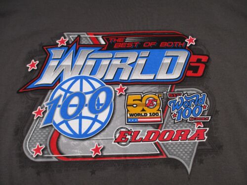 Eldora Speedway Best of Both Worlds World 100 Langarm 2-seitig T-Shirt 4XL - Bild 3 von 9