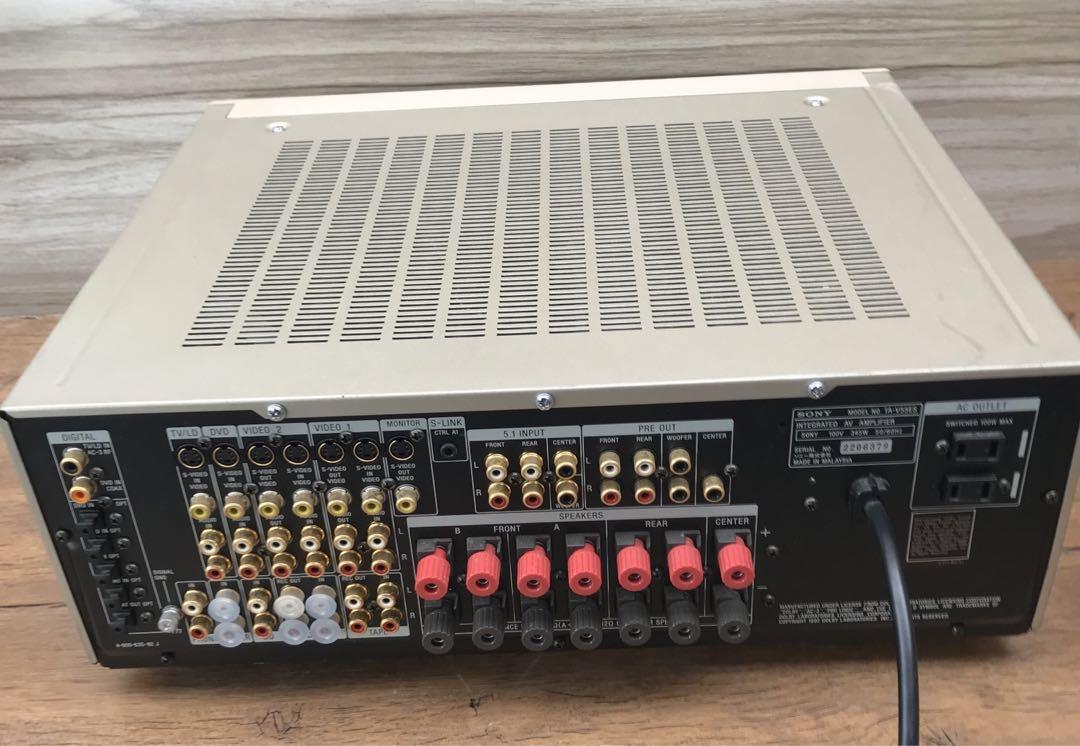 アンプ SONY TA-V55ES SONY TA-V55ESの仕様 ソニー
