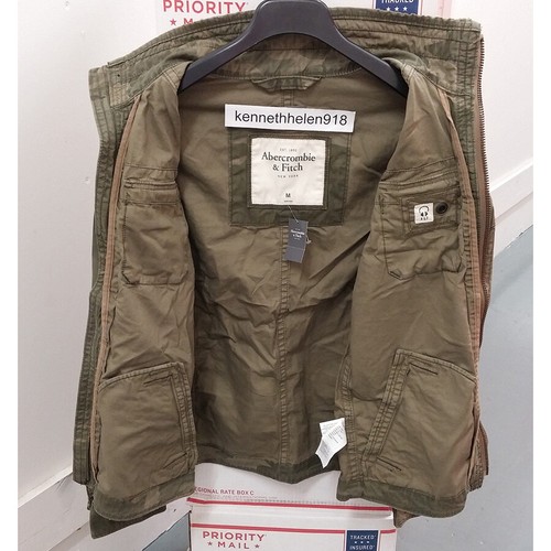 ABERCROMBIE & FITCH NOONMARK SHIRT JACKET CAMO MENS SIZE MEDIUM - Picture 4 of 7