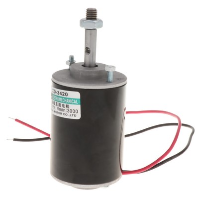 DC 12V 3000RPM Permanent Magnet DC Electric Motor High Speed CW//CCW Generator