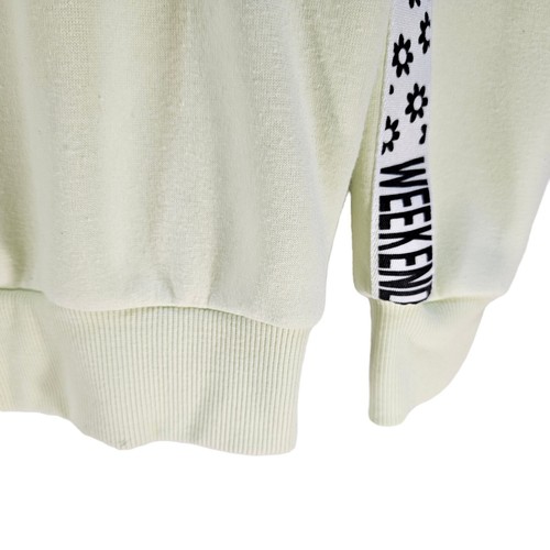 CALI 1850 Los Angeles Gr. XS Fleece Sweatshirt grün Rollkragen Weekend Mood - Bild 8 von 11