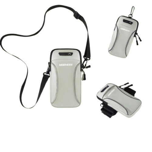 PU Sports Arm Bag Reflective Cycling Phone Case Running Phone Armband Woman - 第 18/22 張圖片