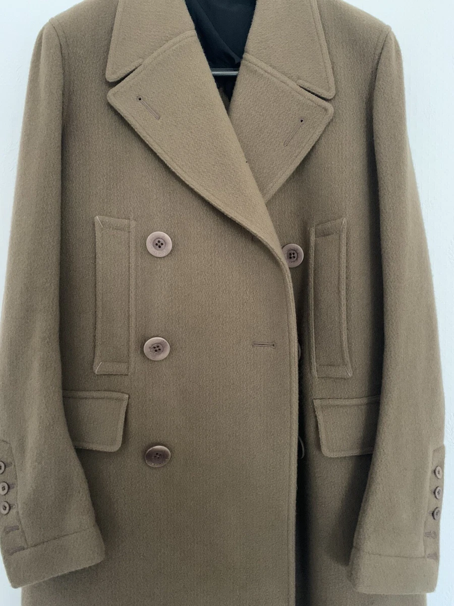 Rick owens double breasted coat sale