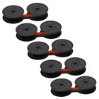 5x Farbband für Daro Erika 115 Erika 10 Erika 12 Erika 202 Electric Schwarz,Rot