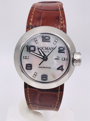 Locman Change Uhr 421BDMP/660 36mm 12 Diamanten Ct 0,10 sehr reduziert neu