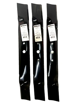 3 STENS 330-615 BLADES, REPLACES: JOHN DEERE GY20567, JOHN DEERE GX20249 - Image 1 of 4