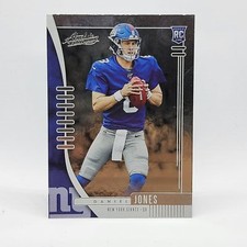 2019 Panini Absolute #107 Daniel Jones RC New York Giants Free S&H