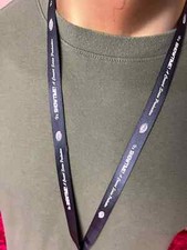 LANYARD - 99.1 FM SHOWTIME BLACK COLORED VINTAGE HIP HOP MEMORABILIA