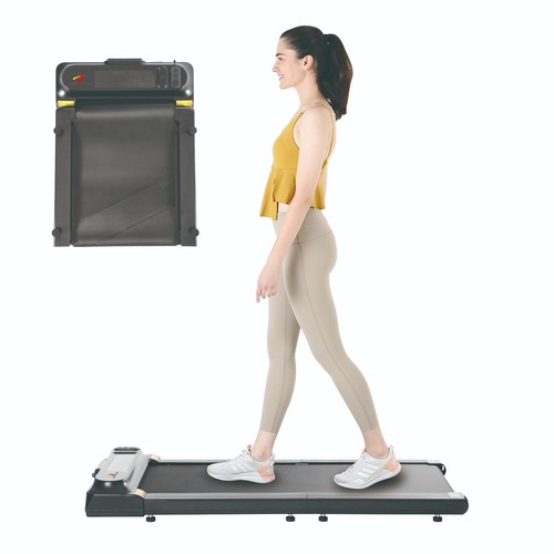 Compact Folding Treadmill Walking Pad Foldable Walking Machine Remote Bluetooth - Picture 6 of 14