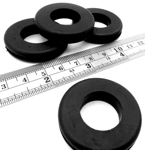 1 1/8 Zoll Loch Passform Gummi Tülle Kabel Buchse für 1/8 Zoll dicke Platte, hat 7/8 Zoll ID - Bild 8 von 11