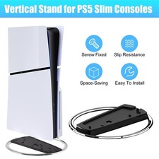 Vertical Stand For PS5 Consoles - Playstation 5 Slim Non-Slip Base Accessories