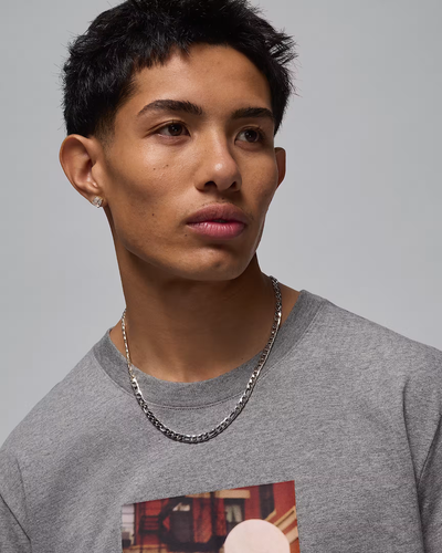 NWT Nike Men's Air Jordan Brand Photo T-Shirt (Carbon Heather) HJ2354-091 SIZE M - Picture 3 of 4