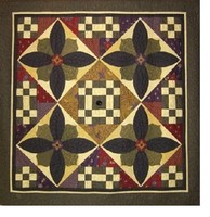 Las Flores De Amigas flower Of Friend Quilt Pattern 3 Szs Pieced & Applique Las Flores De Amigas flower Of Friend Quilt Pattern 3 Szs Pieced & Applique