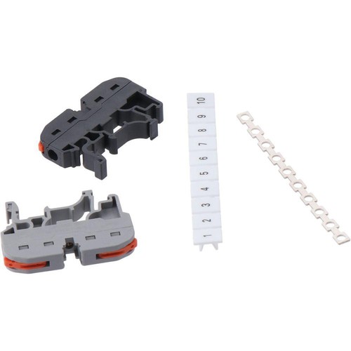 20PCS Compact DIN Rail Terminal Blocks Kit Wire Wiring Connector Circuit Inline - Picture 5 of 12