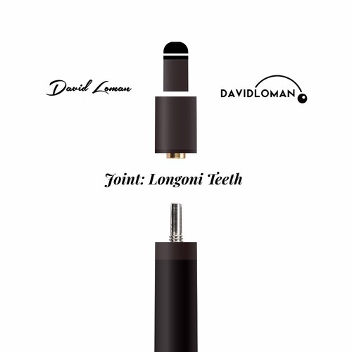 David Loman 29" Carbon Fiber Energy Shaft Kamui Cue Tip 11.5/12.5mm - Picture 14 of 14