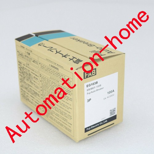 1PC NEW FUJI Circuit Breaker EG103B 3P 100A free shipping - Picture 5 of 19