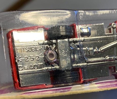 King Star Mini Car 273 rare diecast Fire Engine ladder 1/125 Korea vintage new - Picture 8 of 11