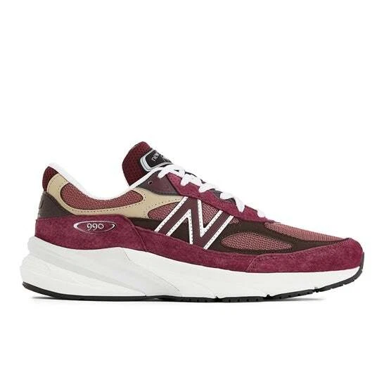 U990BT6 New Balance 990V6 Burgundy (uomo)