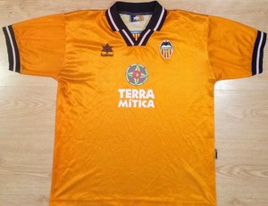 Camiseta Valencia Luanvi 1998-1999 Terra Mítica Shirt Trikot Maillot Maglia - eBay