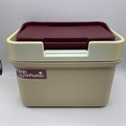 Thermos L'il  SunPacker 6.5 Quart Beige Cooler #7710 Vintage 