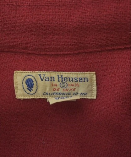 VAN HEUSEN Casual Shirt Red 14 1/2(Approx. XS) 2200415161053 - Picture 3 of 6