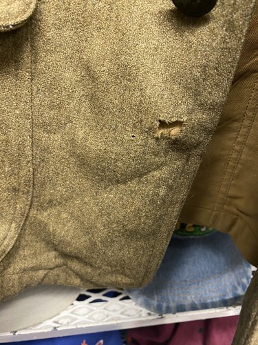 Rare WW1 US Army Button Khaki Service Vintage Jacket Sonneborn Co 1917 Dough Boy - Picture 16 of 17