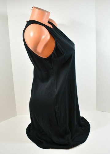 Women's Alternative Short Black Casual Dress with 2 side pockets Size L NWT - Picture 4 of 7