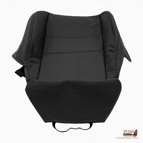 2001 2002 Driver Bottom Perforated Leather Cover For Nissan Pathfinder Black - Picture 9 of 12