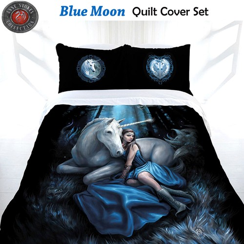 Anne Stokes Gothic Fantasy Quilt Doona Duvet Cover Set SINGLE DOUBLE QUEEN KING - Picture 17 of 47