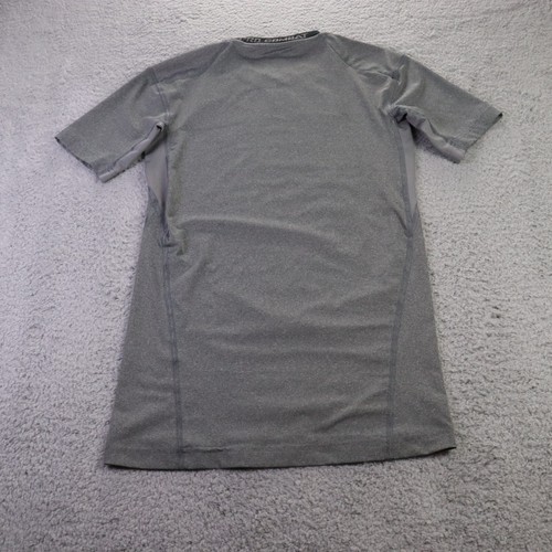 Nike Pro Combat Compression Shirt Small Gray Dri Fit Athletic Workout Gym - Picture 2 of 9