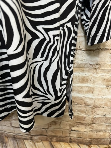 Top tejido Chicos Easywear blanco y negro manga 3/4 talla 3 = L = 16 - Imagen 4 de 6
