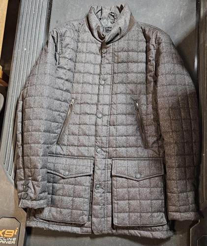 Pronto Uomo Winterjacke isoliert gefüttert gesteppt anthrazit Herren Gr. Small - Bild 2 von 10
