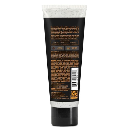 SheaMoisture Facial Wash and Scrub African Black Soap for Blemish Prone Skin... - Picture 2 of 3