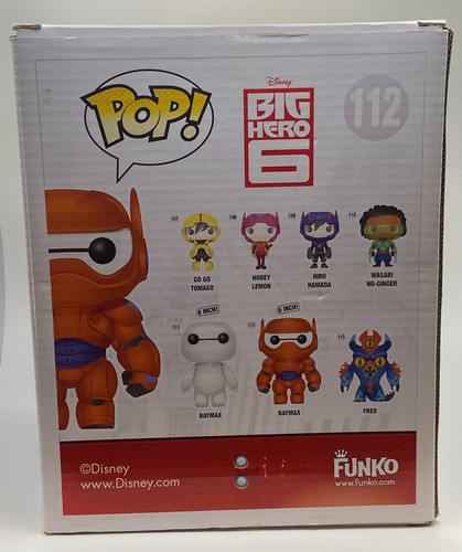 Funko Pop ! Big Hero Baymax #112 ~ endommagé - Photo 13/13