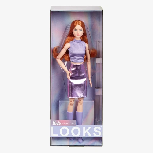 Barbie Signature Looks # 20 Doll Long Red Hair Brand New FREE DELIVERY