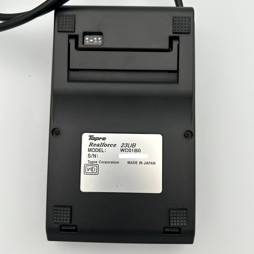 Topre Realforce 23UB Tenkey Tastatur Zahlen WC01B0 Kabel USB schwarz aus Japan - Bild 9 von 9