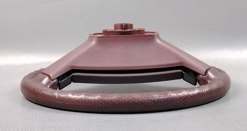 NISSAN CLASSIC OLD VINTAGE OEM JDM STEERING WHEEL MAROON COLOR - Picture 6 of 22