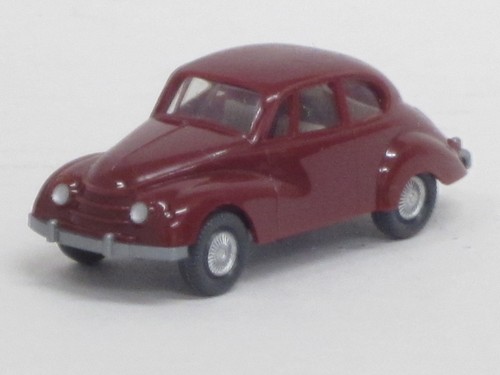 DKW F 89 in braunrot, Lenkrad integriert, ohne OVP, Wiking, 1:87