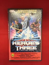 Heroes 3 VHS Retro Vintage Video Cassette CEL Clamshell