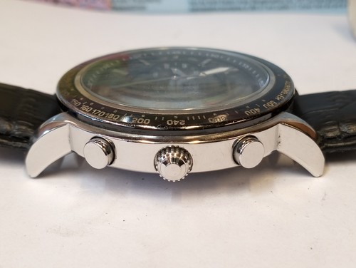 DKNY CHRONOGRAPH QUARTZ BLACK DIAL NY-1478 MEN'S FULL WORKING VINTAGE WATCH - Picture 20 of 22