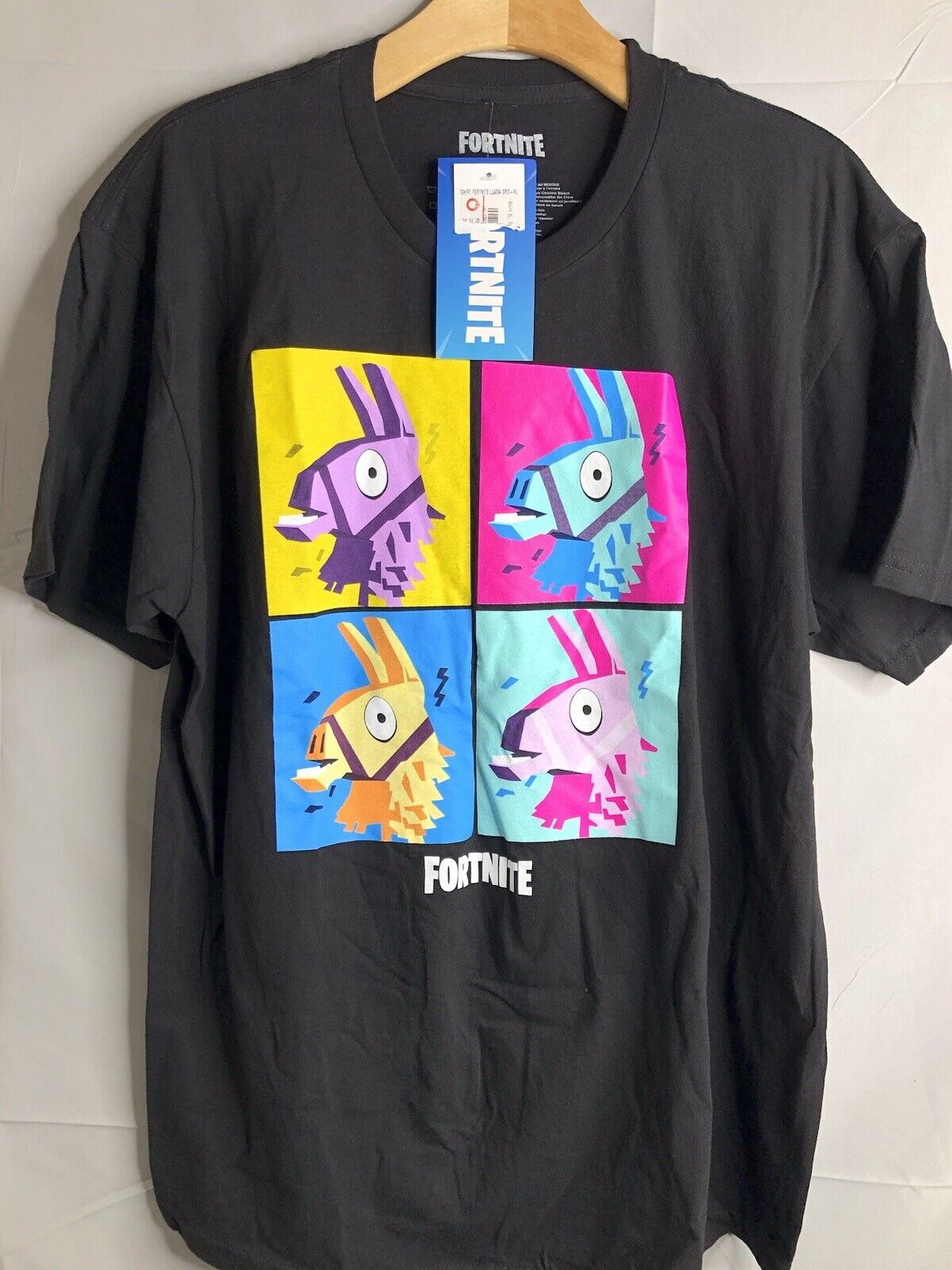 OG Fortnite T-Shirt Epic Games 2018 - Llama Size XXL Adult