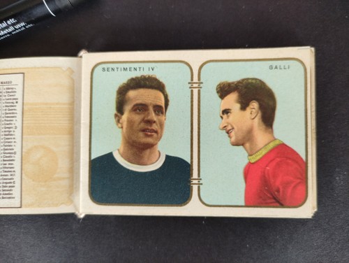 CALANDARIO CALENDARIETTO - SPORT: ASSI del CALCIO - ANNO 1954 - Imagen 3 de 8