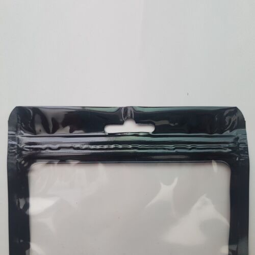 Transparent packaging ziplock bags Clear plastic Mylar hole Retail Zip Lock foil - Bild 4 von 8