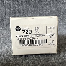 Allen Bradley 700-HF32Z24-4 Ser B TypeH 24VDC 10A Short Square Control Relay