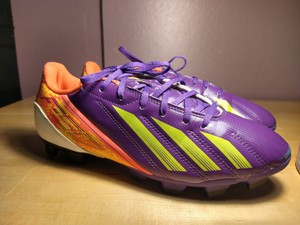 adidas f50 purple green